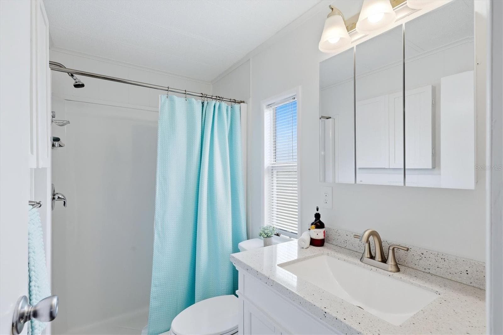 En-suite with natural light and walk in shower - 240 VIA DE LUNA, ENGLEWOOD