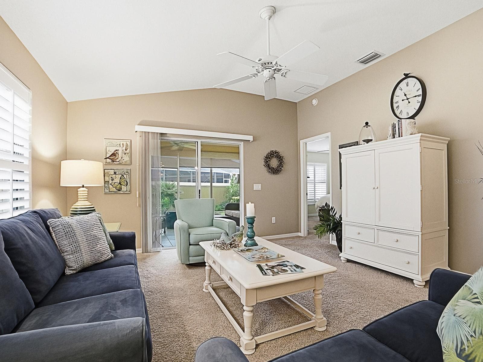 All of the beautiful furnishings stay! - 1530 BARNWELL PL, THE VILLAGES