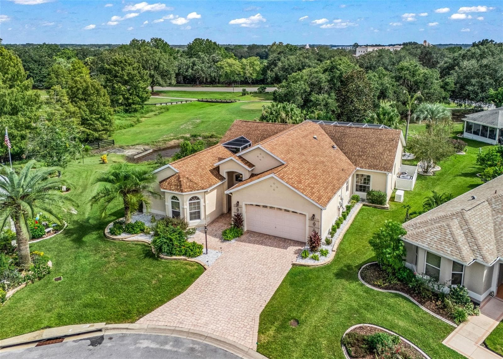Overhead view - 1802 ESTAFANA WAY, THE VILLAGES