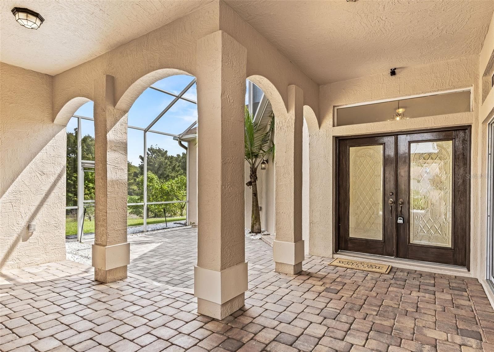 Screened Courtyard - 1802 ESTAFANA WAY, THE VILLAGES