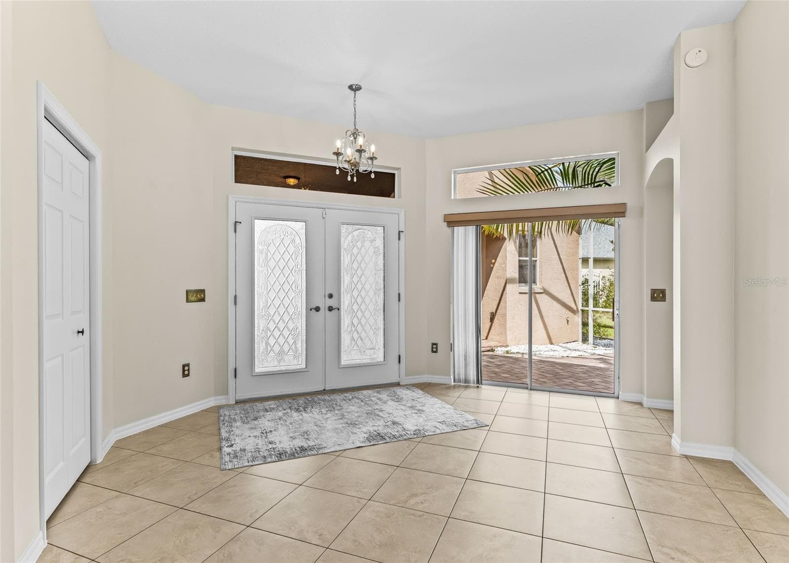 Front door from inside view - 1802 ESTAFANA WAY, THE VILLAGES