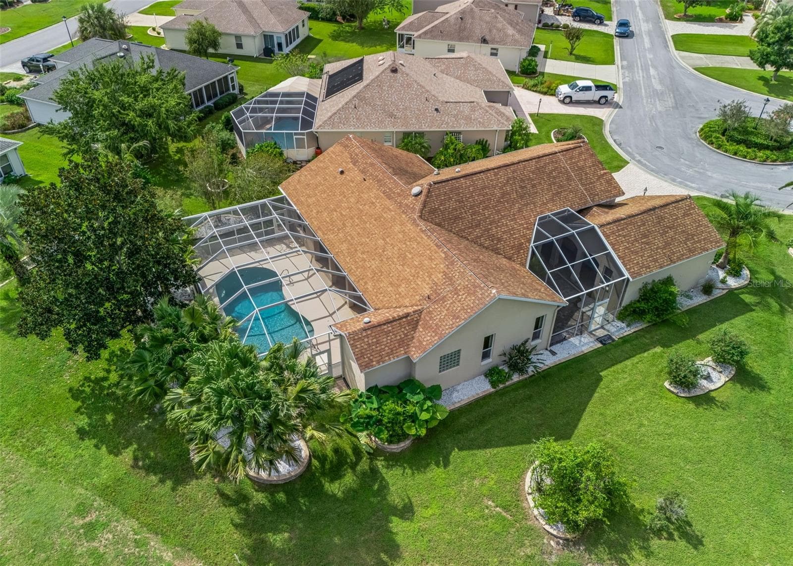 Drone view - 1802 ESTAFANA WAY, THE VILLAGES