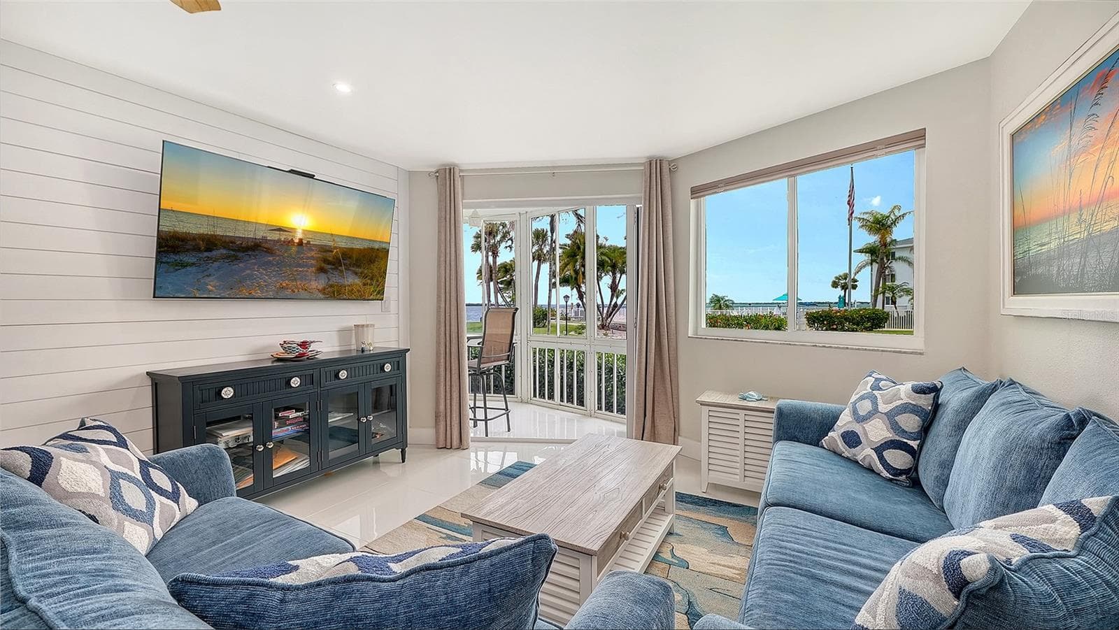 100% updated condo with open floor plan and full water views - 771 JOHN RINGLING BLVD #5, SARASOTA