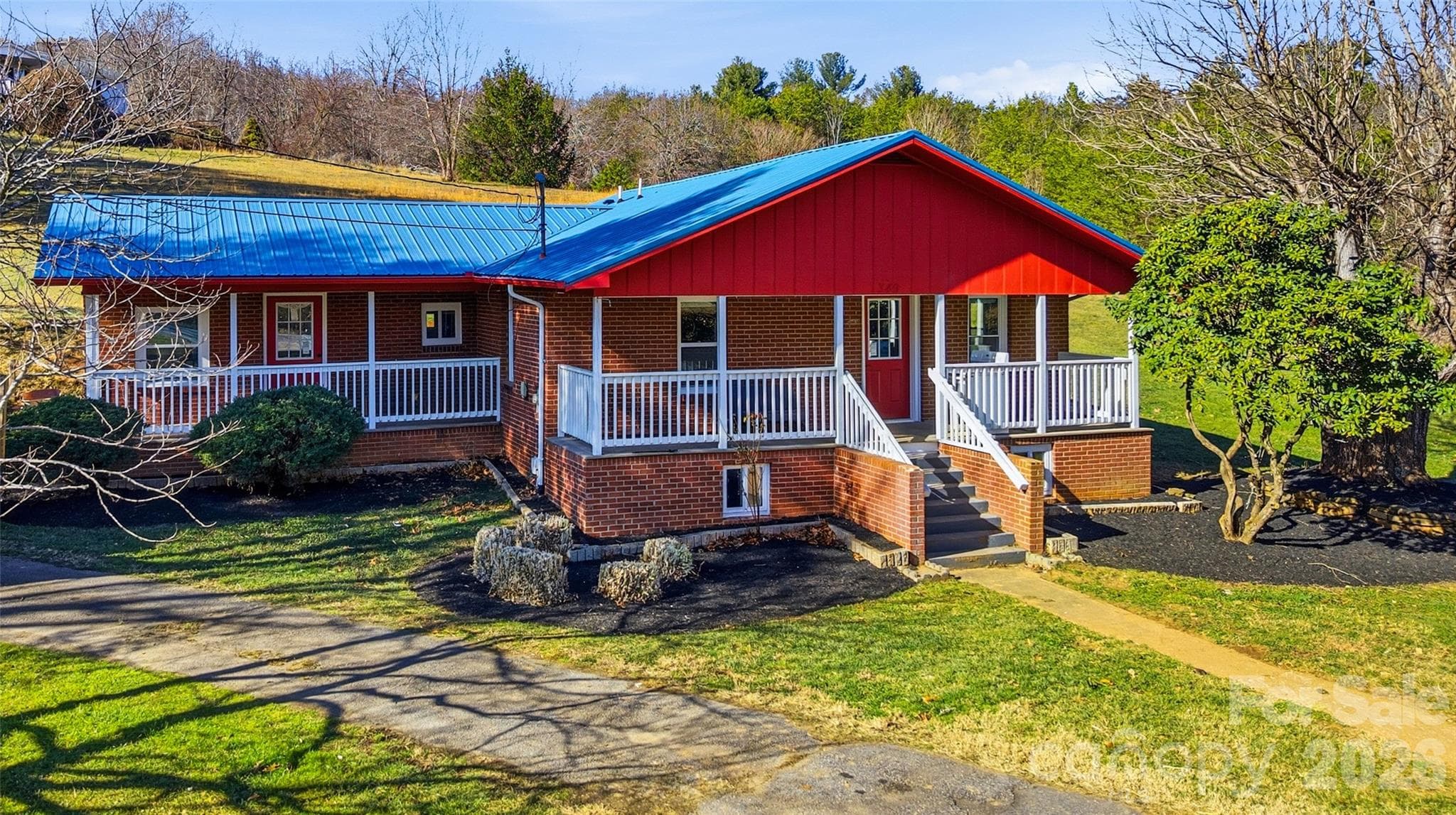 House Side Angle - 349 Gorman Bridge Road, Asheville