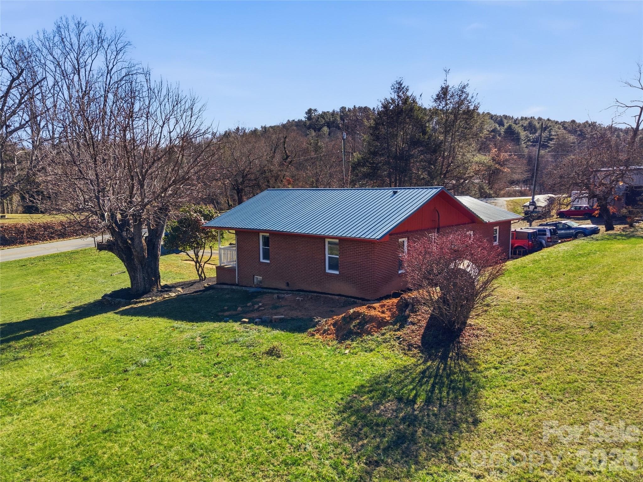 House Rear Angle - 349 Gorman Bridge Road, Asheville