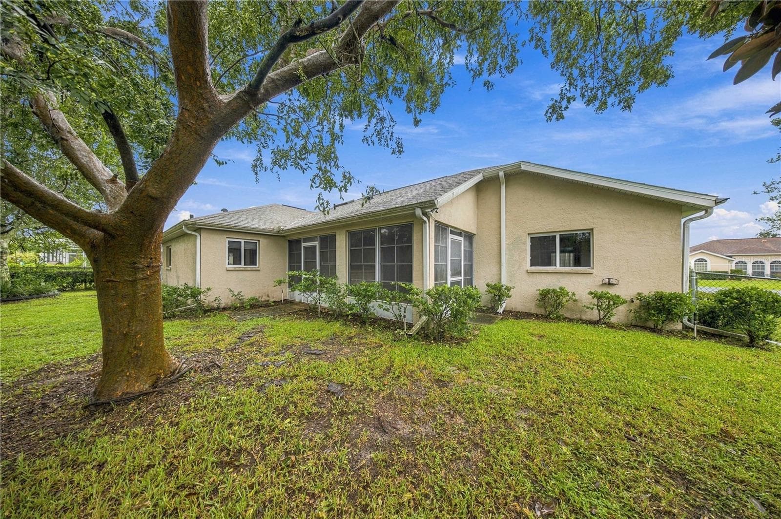 Fenced backyard - 5126 NW 21ST LOOP, OCALA