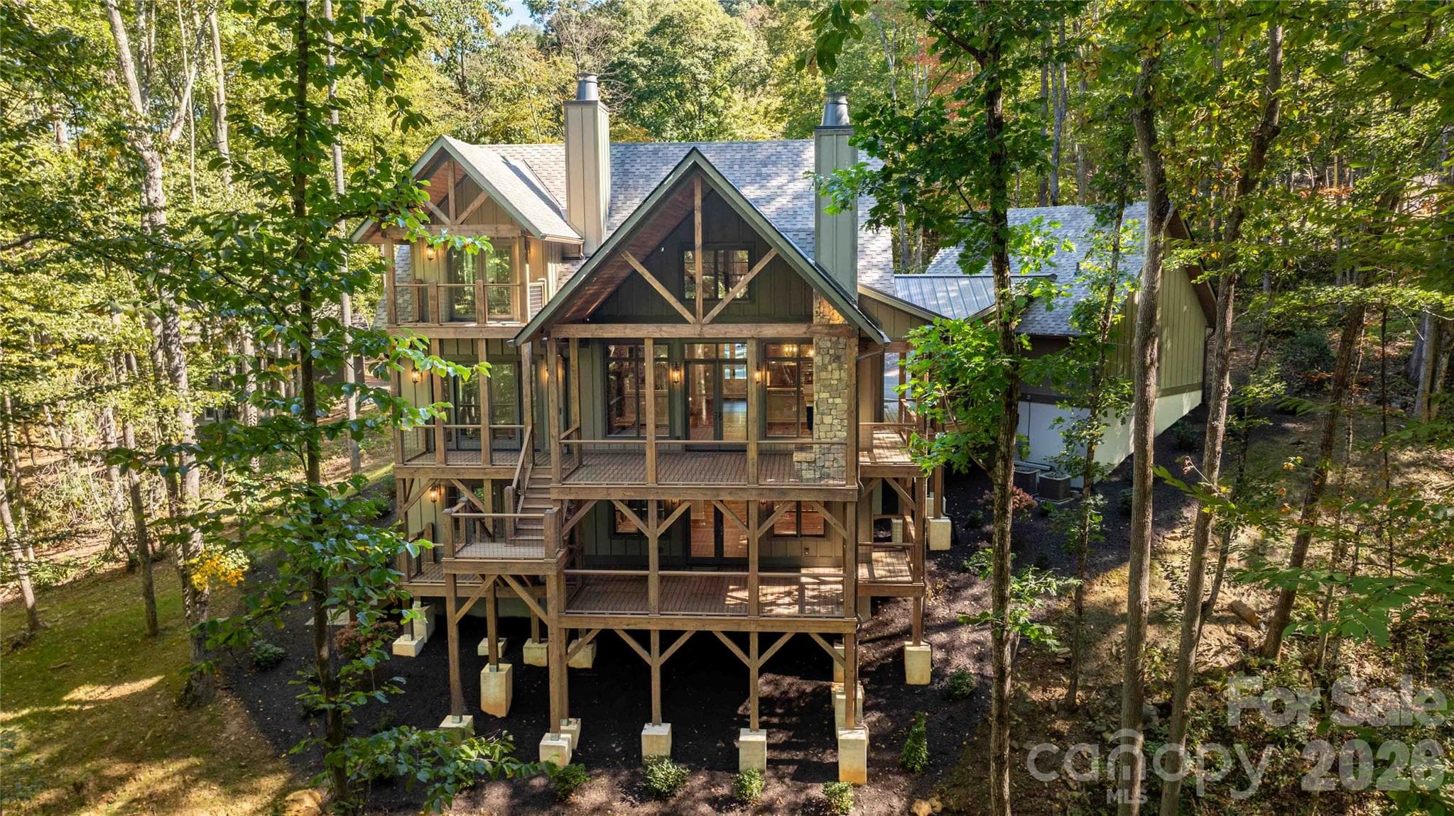 Exterior Rear - 100 Dartmouth Way, Waynesville