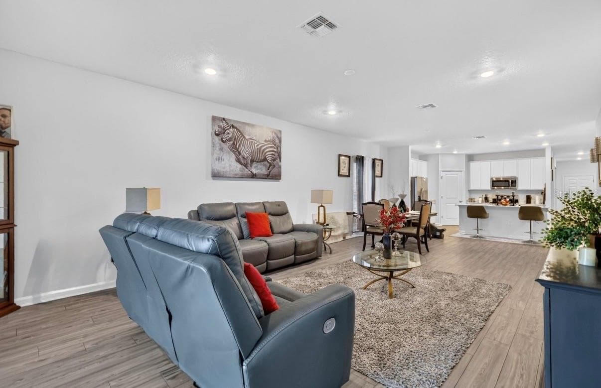Living Room Rear View - 4661 SW 83RD LOOP, OCALA