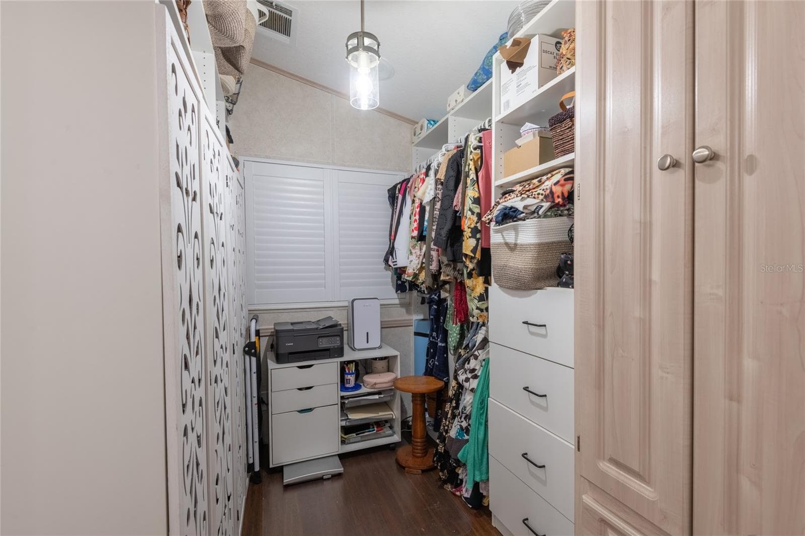 2nd bedroom was converted to the walk-in closet - Closets By Design and can easily be converted back to a bedroom. - 6544 LA MESA RD, LAND O LAKES
