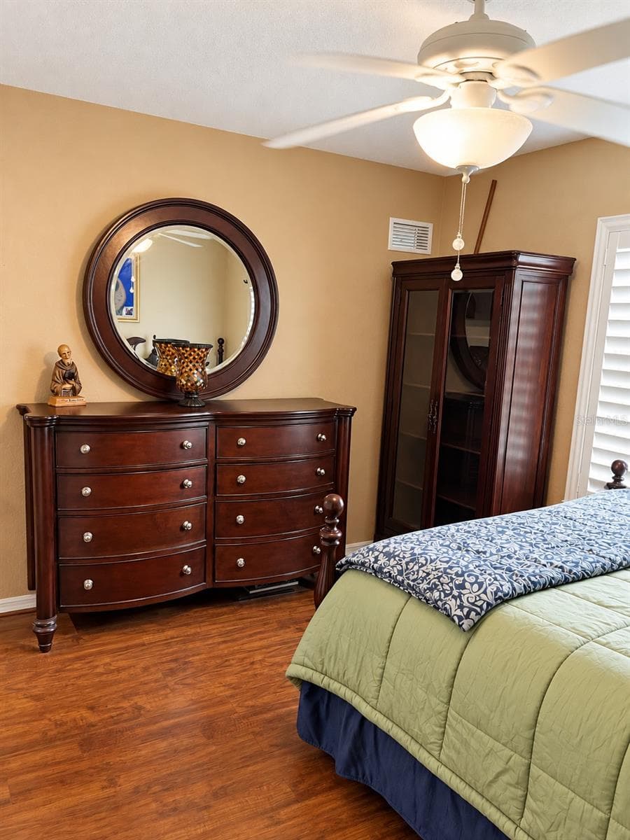 Second Bedroom with Plantation Shutters - 26397 NADIR RD #103, PUNTA GORDA