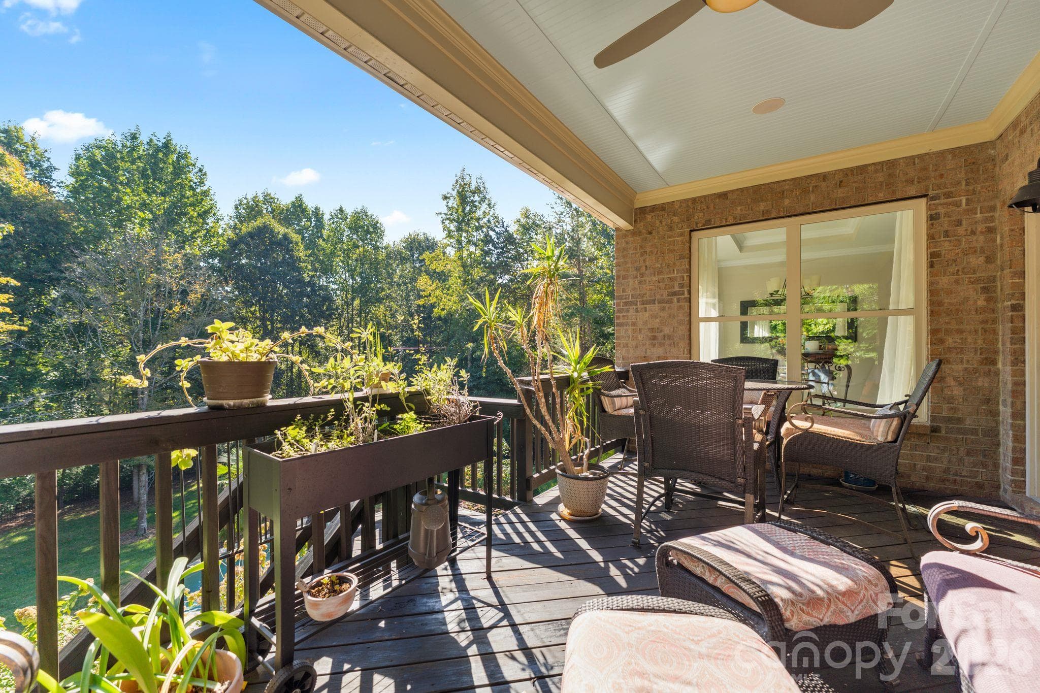 Covered Back Deck - 287 Walking Horse Trail, Davidson