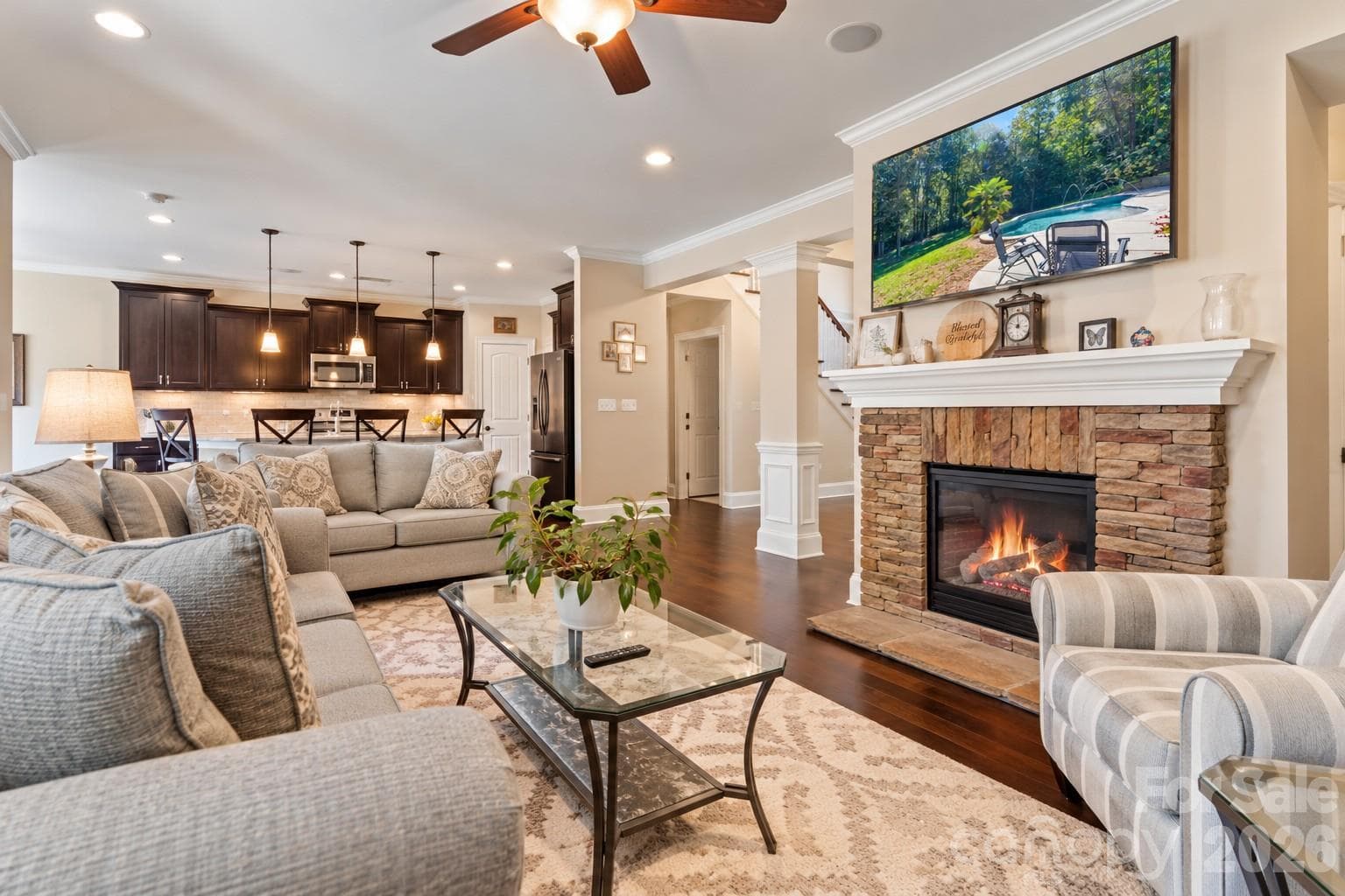 Open Floor Plan - 287 Walking Horse Trail, Davidson
