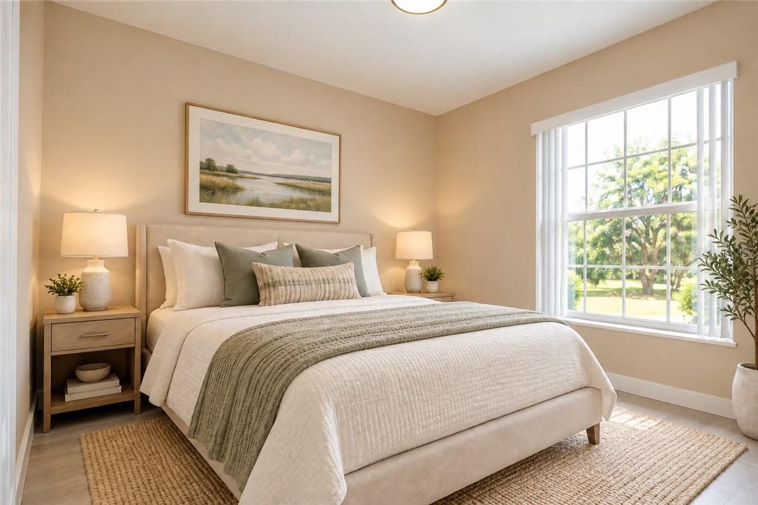 Primary Bedroom, Virtually Staged - 4450 E windmill DR #206, INVERNESS FL 34453, Inverness