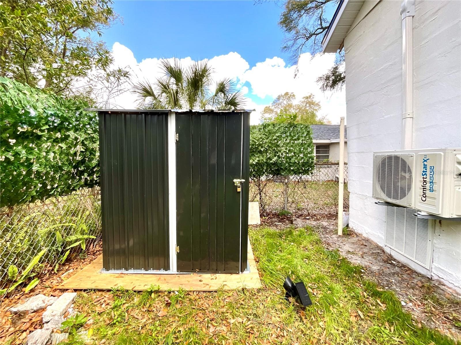 Original Exterior Storage - 2102 E CARACAS ST, TAMPA