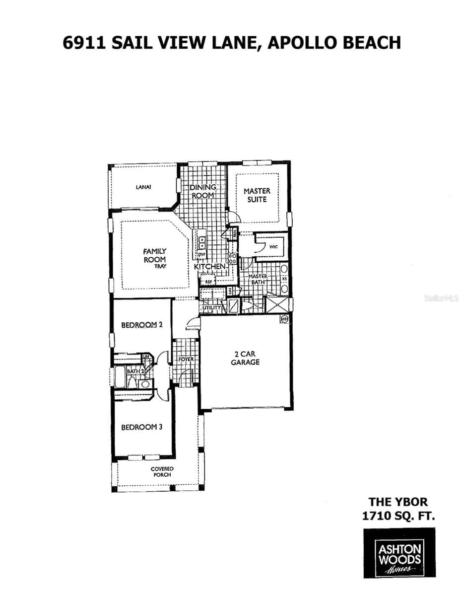 Floor Plan - 6911 SAIL VIEW LN, APOLLO BEACH