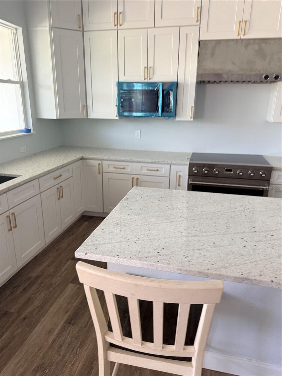 Chef Style Kitchen with 36" oven and hood - 2410 LAKE TINY RD, DELTONA