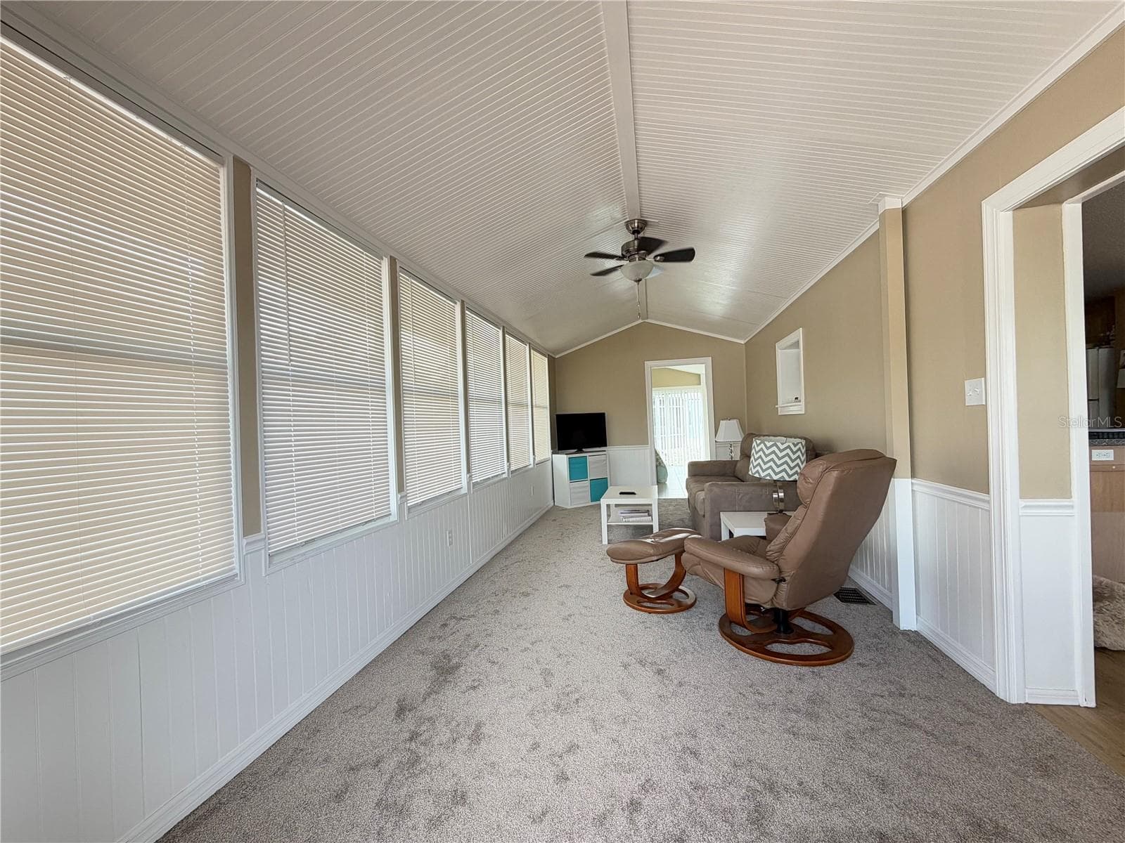 Living Room from front door - 35248 TIFFANI CT #Lot 064, ZEPHYRHILLS
