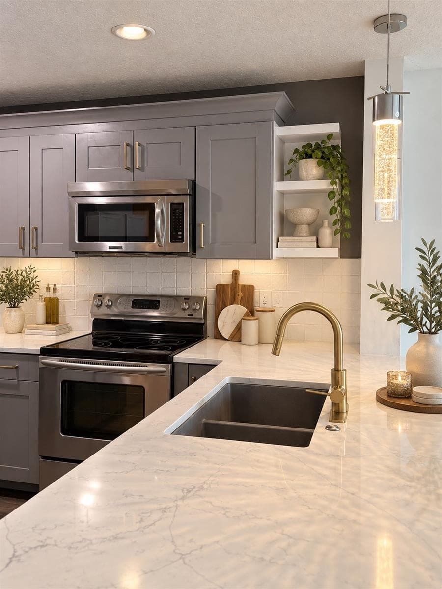 Virtually staged - 101 S EOLA DR #709, ORLANDO