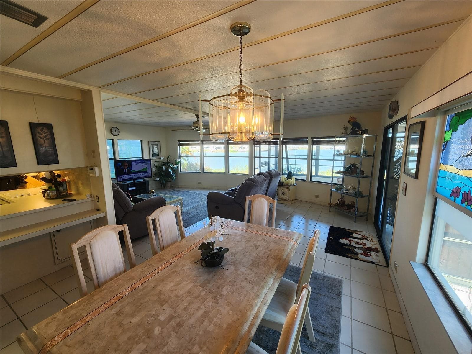 View into Living Room - 808 53RD AVE E #301, BRADENTON