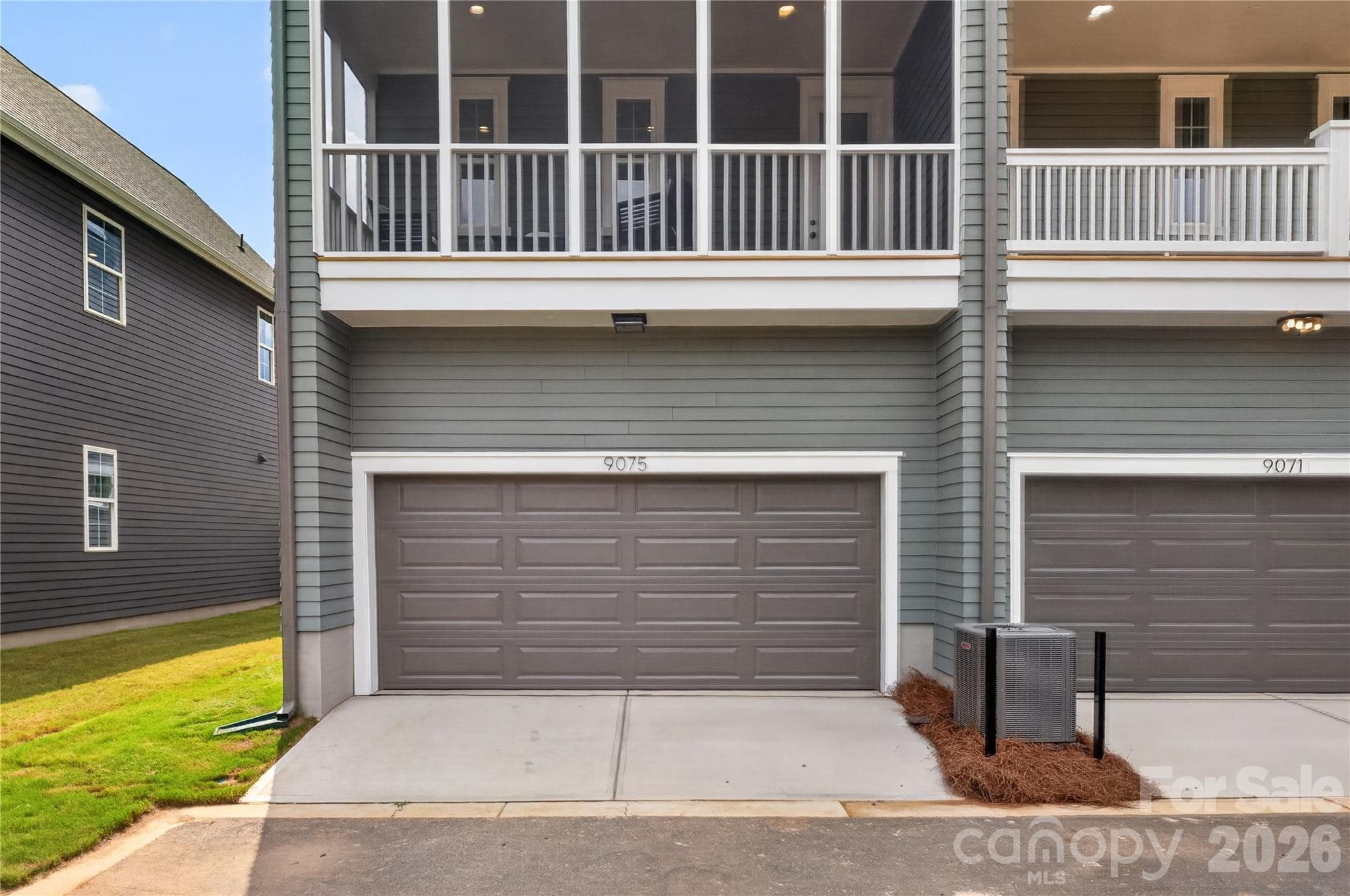 Rear Garage Entry - 9075 Maybry Park Street, Charlotte