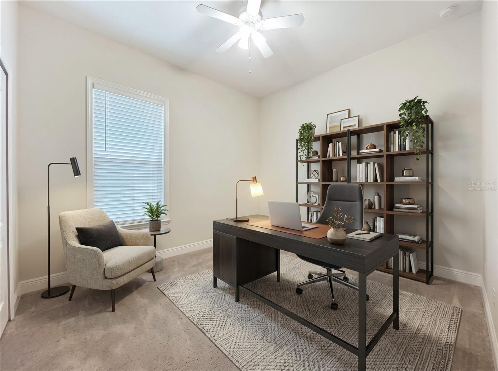 Virtually staged first floor office/bedroom - 8461 GREIDER WAY, ORLANDO
