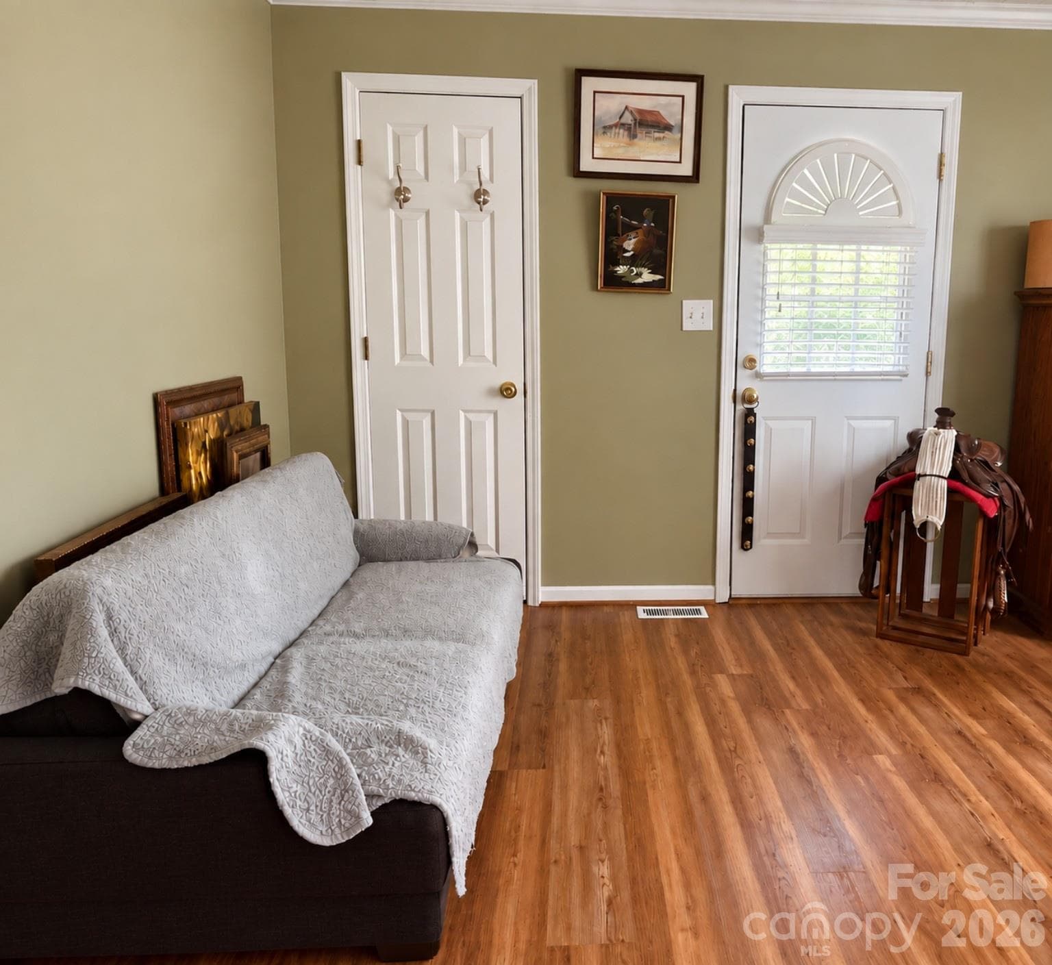 FRONT BEDROOM  FROM LIVING ROOM - 2323 Cherry Road, Catawba