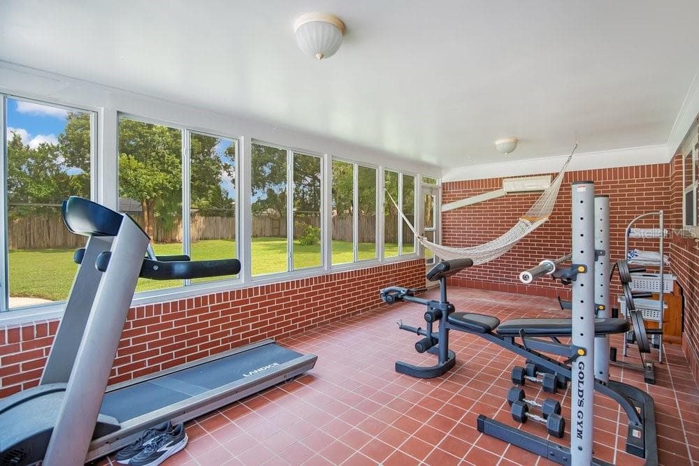 Enclosed Patio off Kitchen - 109 PINE NEEDLE LN, ALTAMONTE SPRINGS