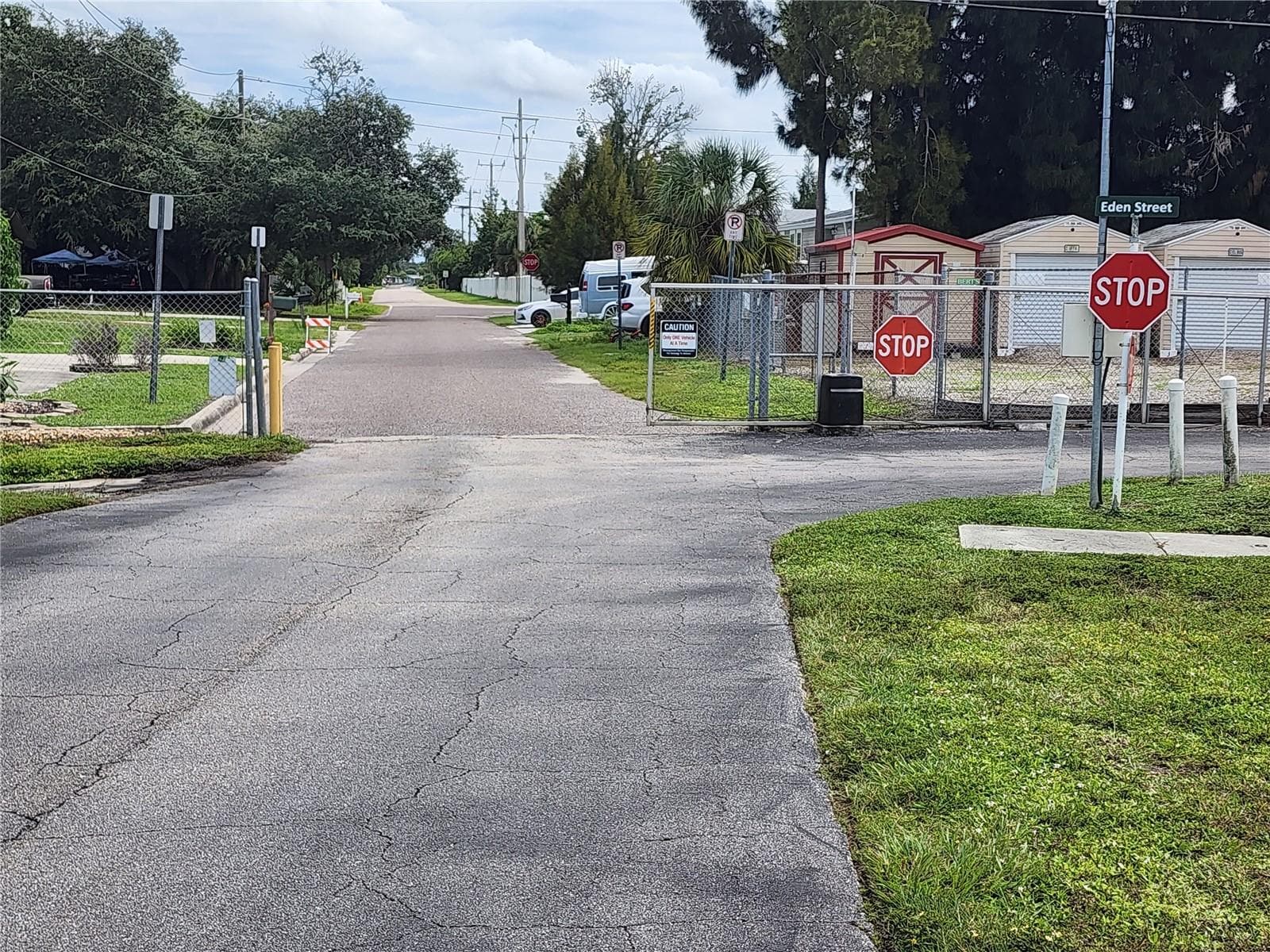 Back gate for easy access in and out. - 5317 CHATEAU LN, BRADENTON