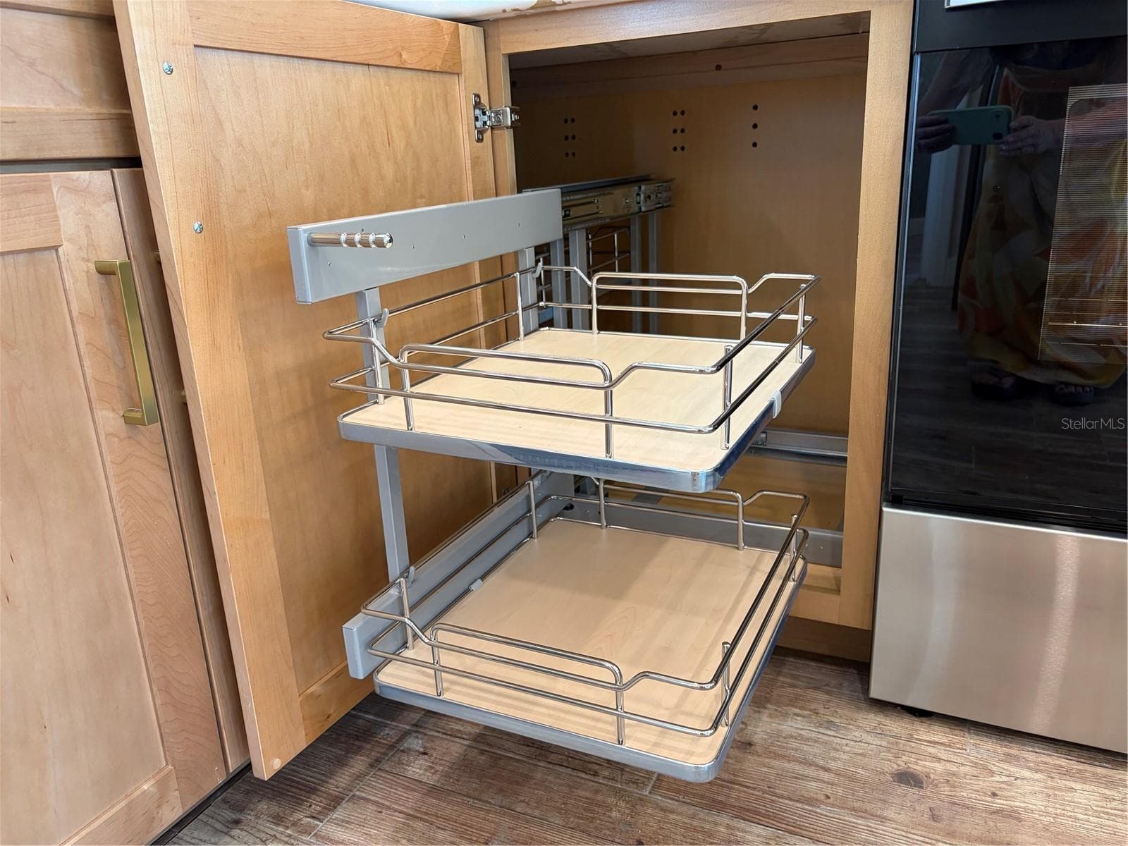 No wasted cabinet space with Rev-A Shelf - 10451 MARION ST, ENGLEWOOD