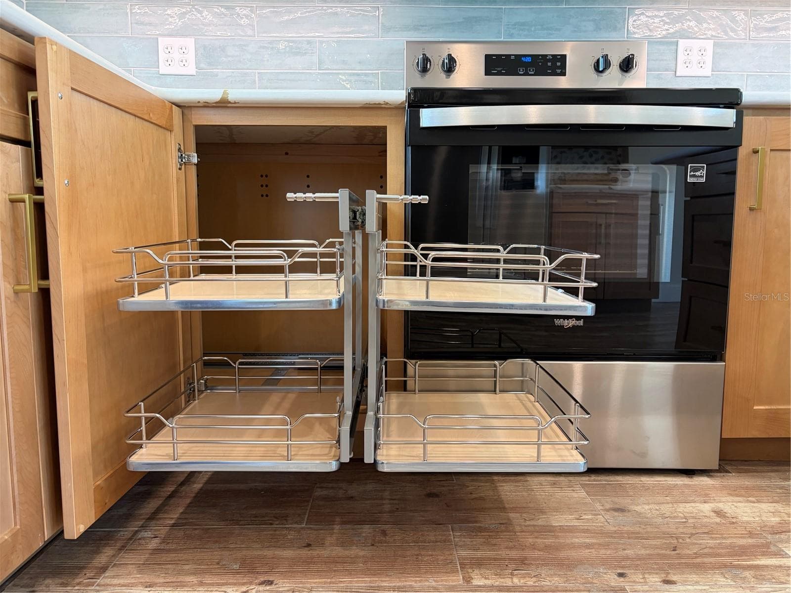 No wasted cabinet space with Rev-A Shelf - 10451 MARION ST, ENGLEWOOD