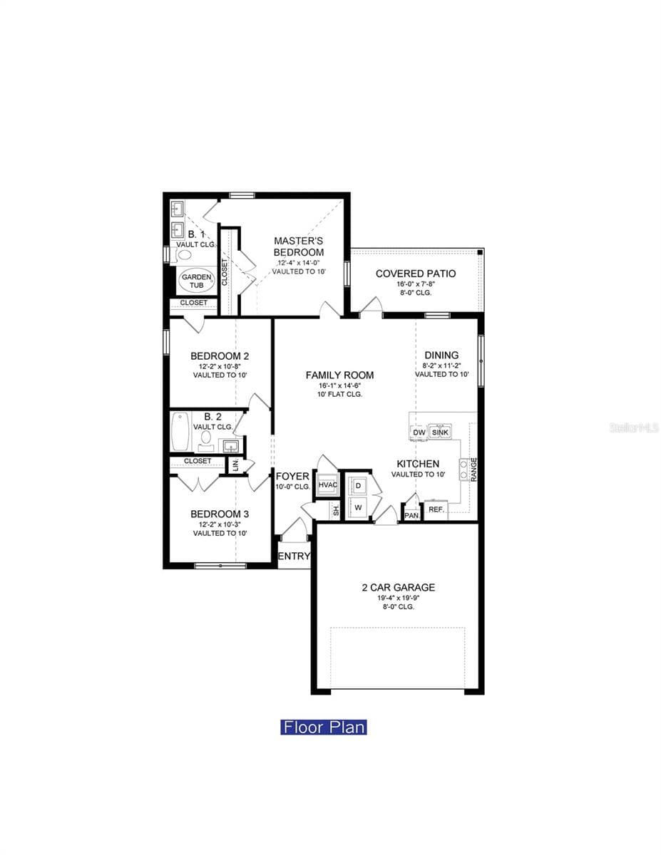 floor plan - 11603 GRACE RD, WEEKI WACHEE