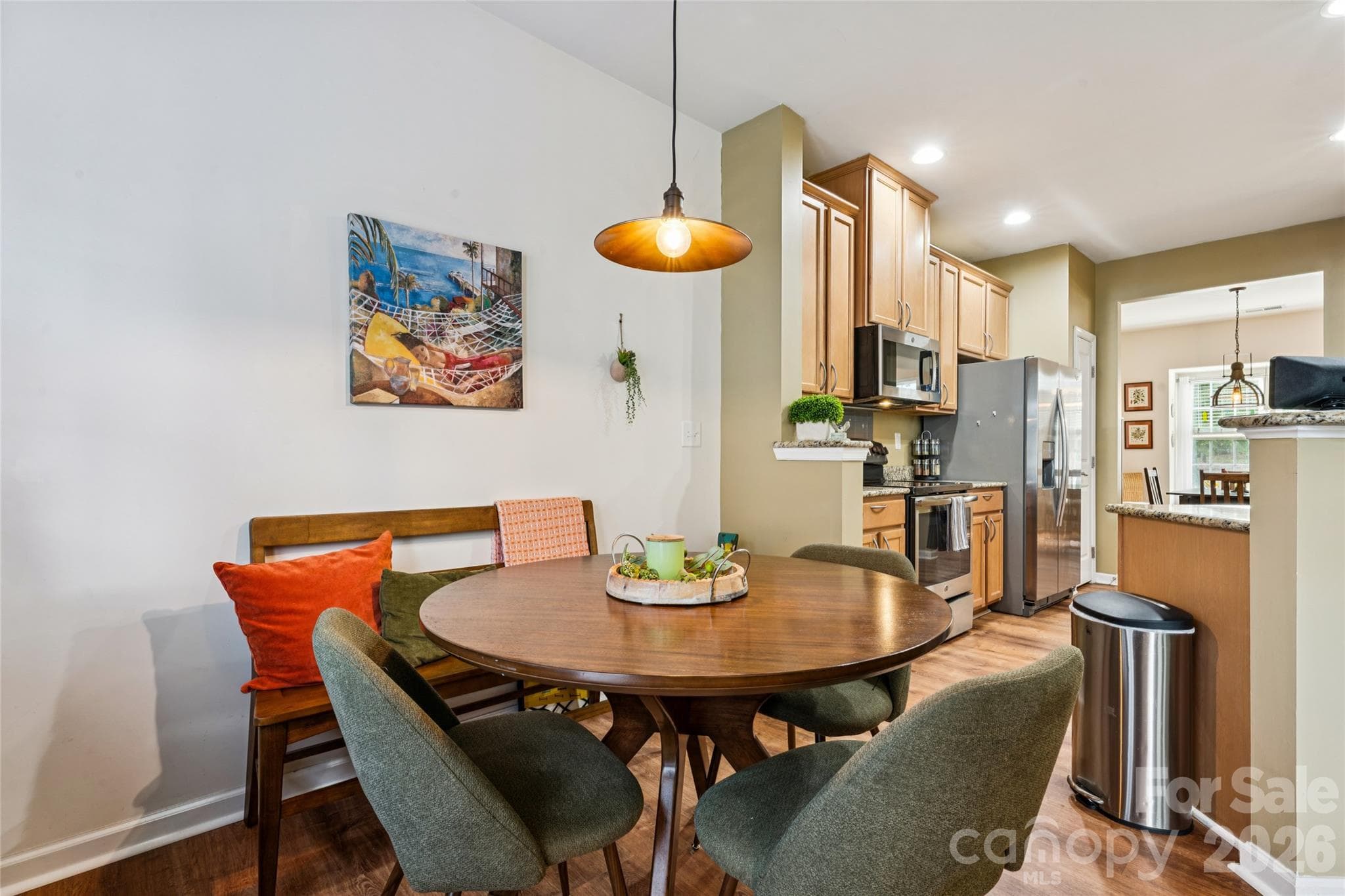 Breakfast area - 9506 Birkwood Court, Charlotte