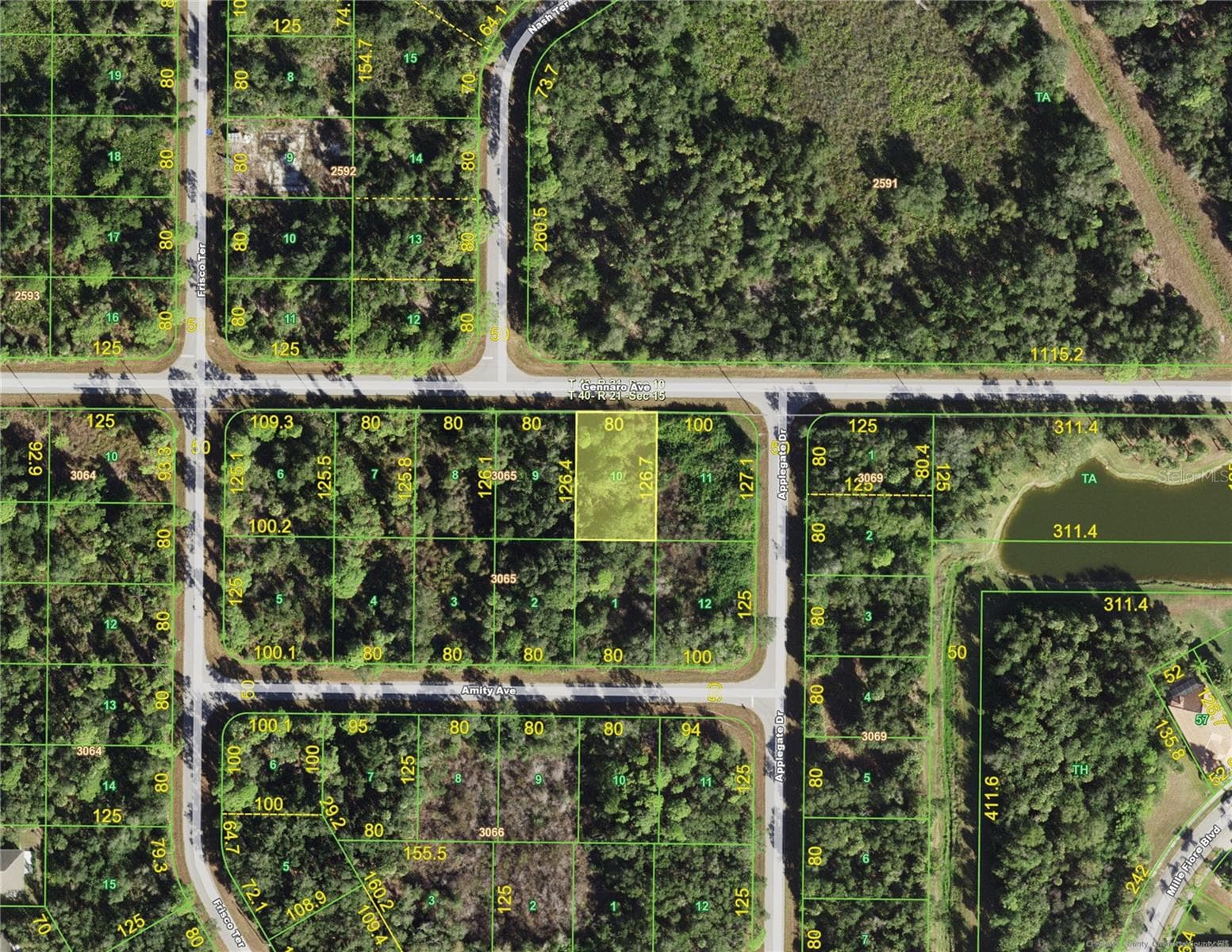 Land at 15103 GENNARO (LOT 10) AVE, PORT CHARLOTTE, photo 2 of 3