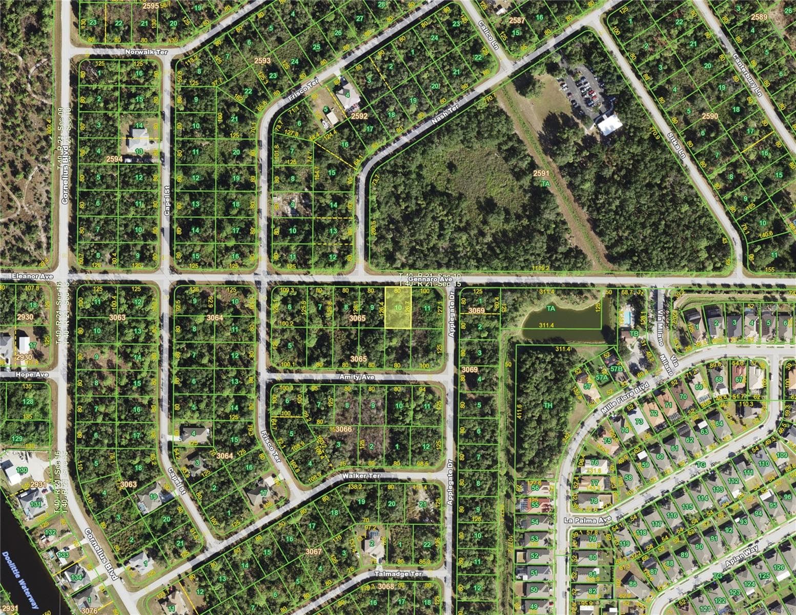 Land at 15103 GENNARO (LOT 10) AVE, PORT CHARLOTTE, photo 3 of 3