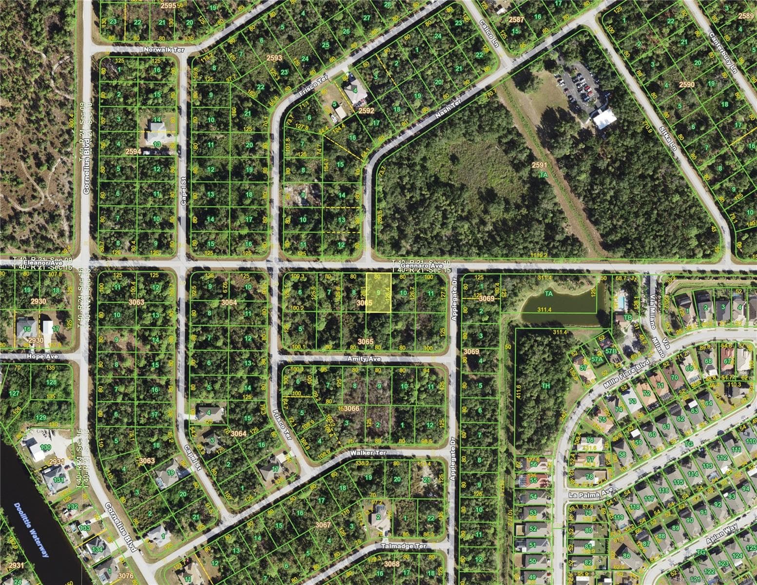 Land at 15095 GENNARO (LOT 9) AVE, PORT CHARLOTTE, photo 3 of 3