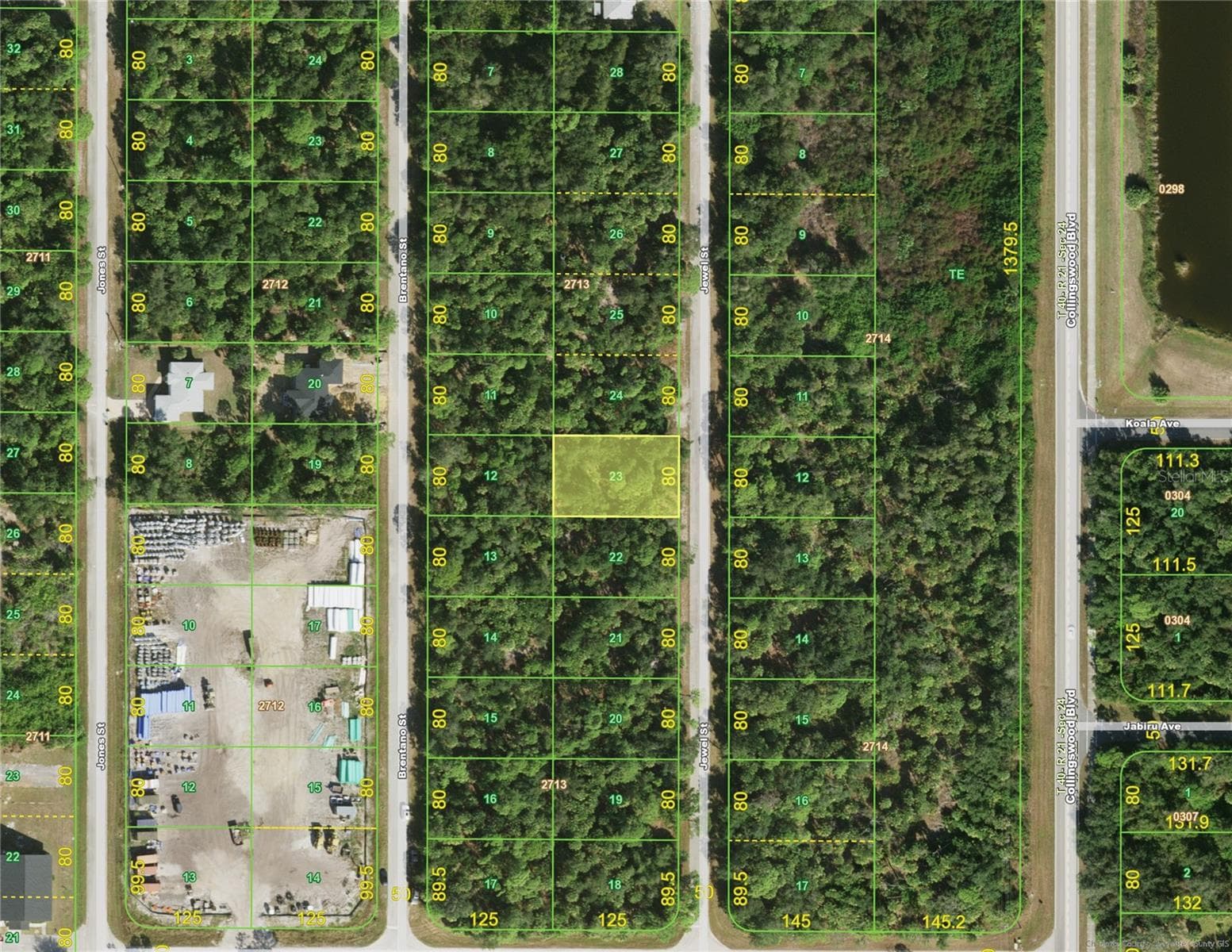 Land at 3455 JEWEL (LOT 23) ST, PORT CHARLOTTE, photo 2 of 4