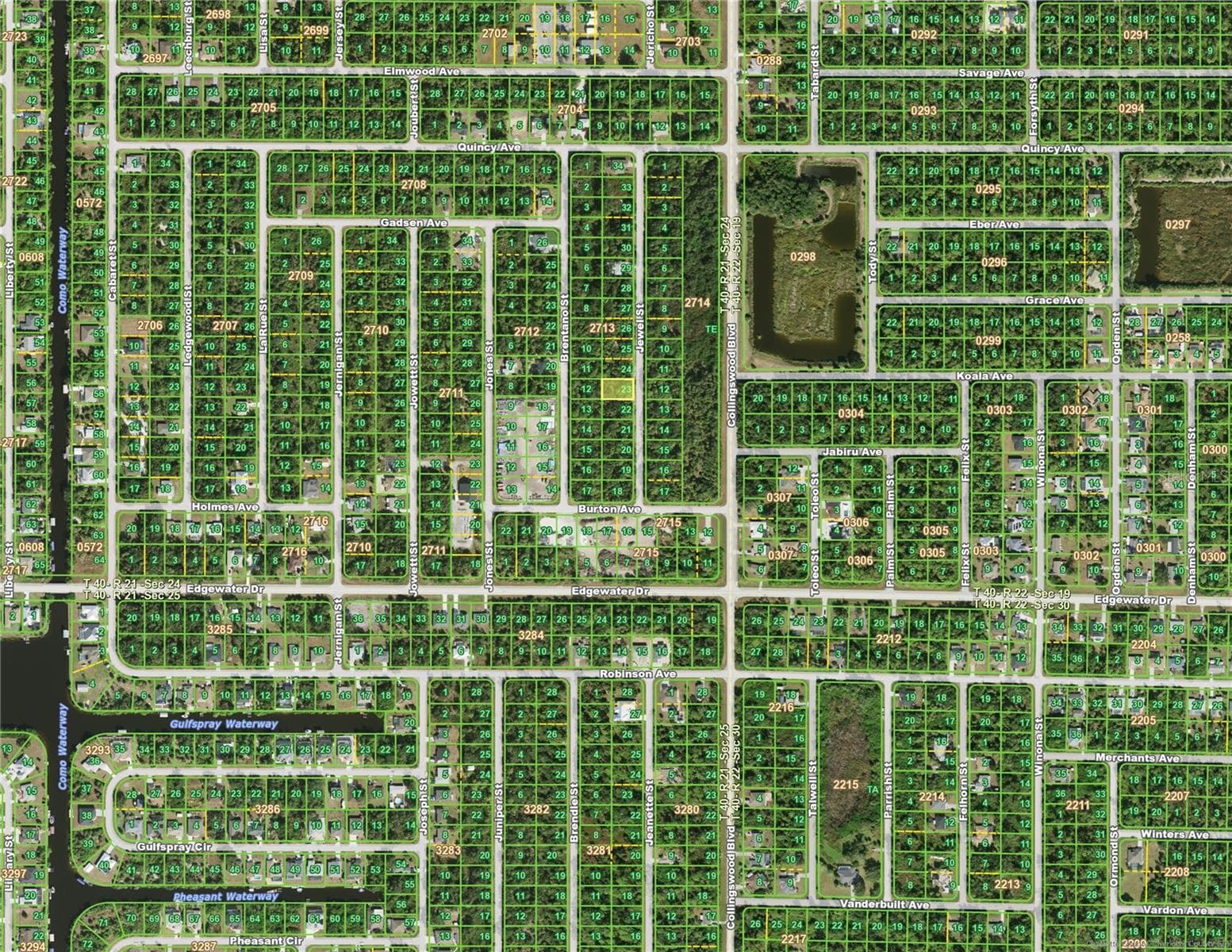 Land at 3455 JEWEL (LOT 23) ST, PORT CHARLOTTE, photo 4 of 4