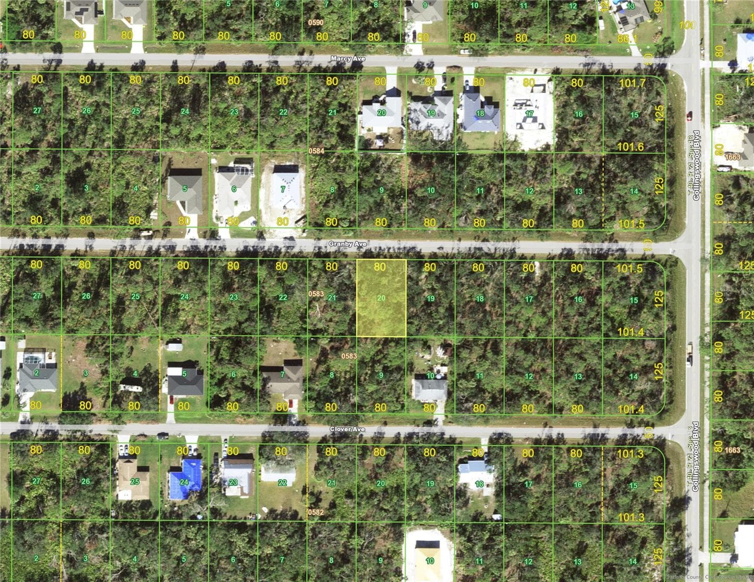 Land at 17481 GRANBY (LOT 20) AVE, PORT CHARLOTTE, photo 2 of 3