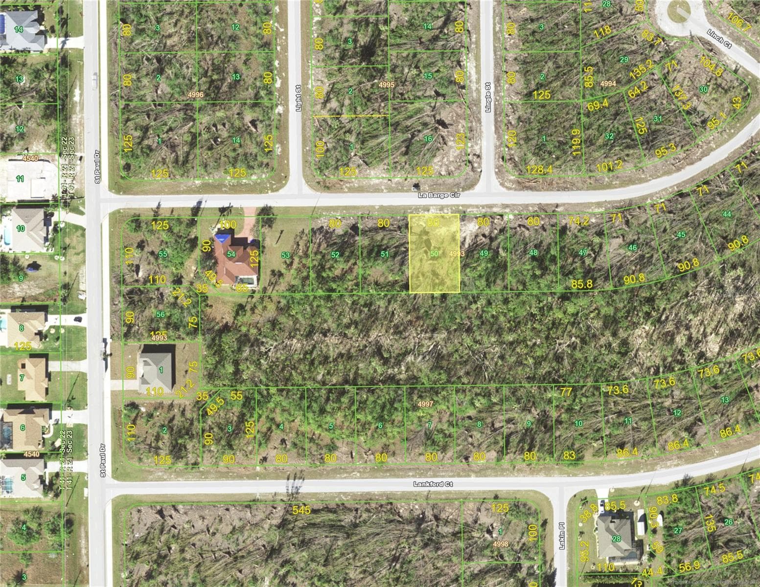Land at 16296 LA BARGE (LOT 50) CIR, PORT CHARLOTTE, photo 2 of 5