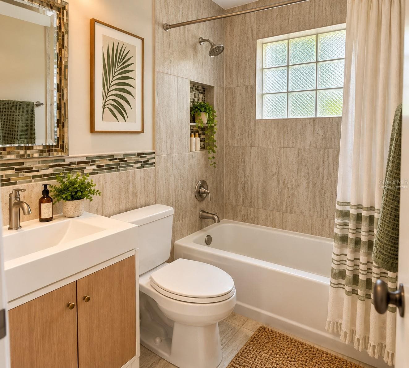 Virtually Staged Bathroom - 4702 CRONIN DR, SARASOTA