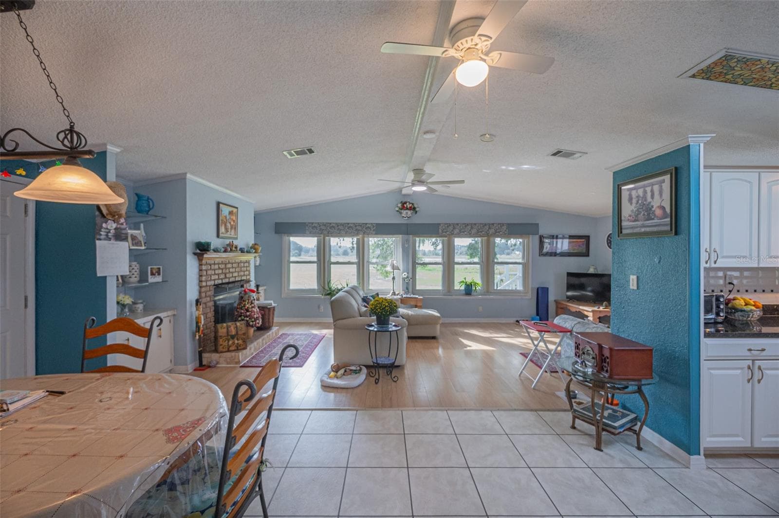 View of Living Room from the Dining Room - 25007 BELLEVUE, LEESBURG