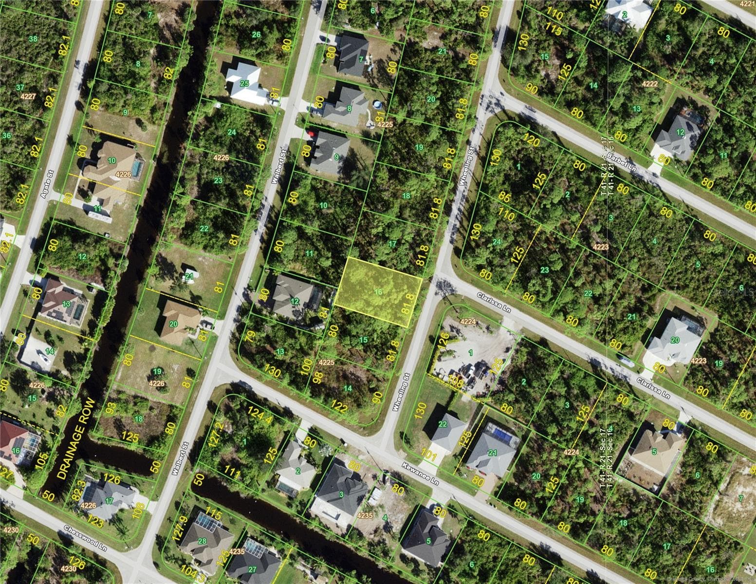 Land at 8225 WHEELING (LOT 16) ST, PORT CHARLOTTE, photo 2 of 3