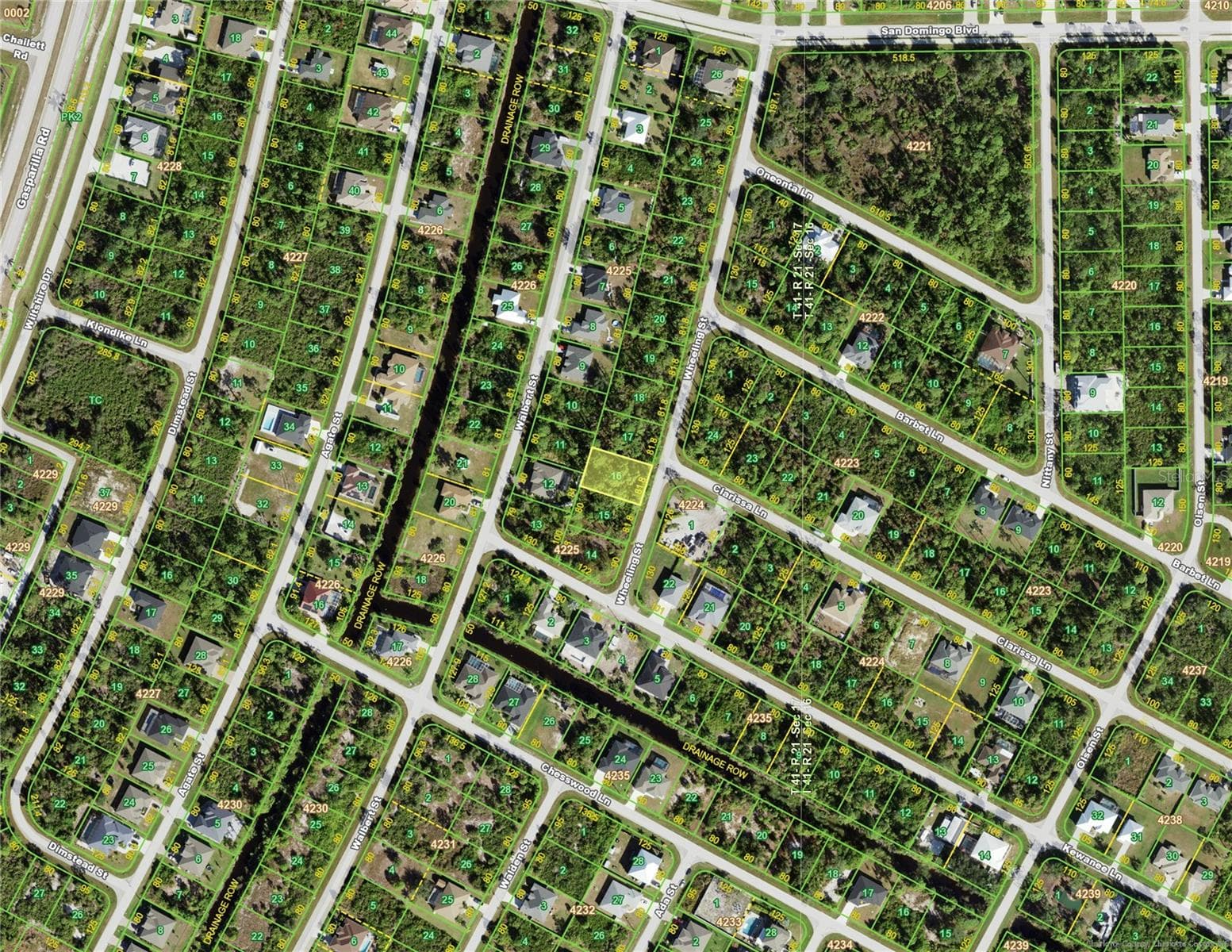 Land at 8225 WHEELING (LOT 16) ST, PORT CHARLOTTE, photo 3 of 3