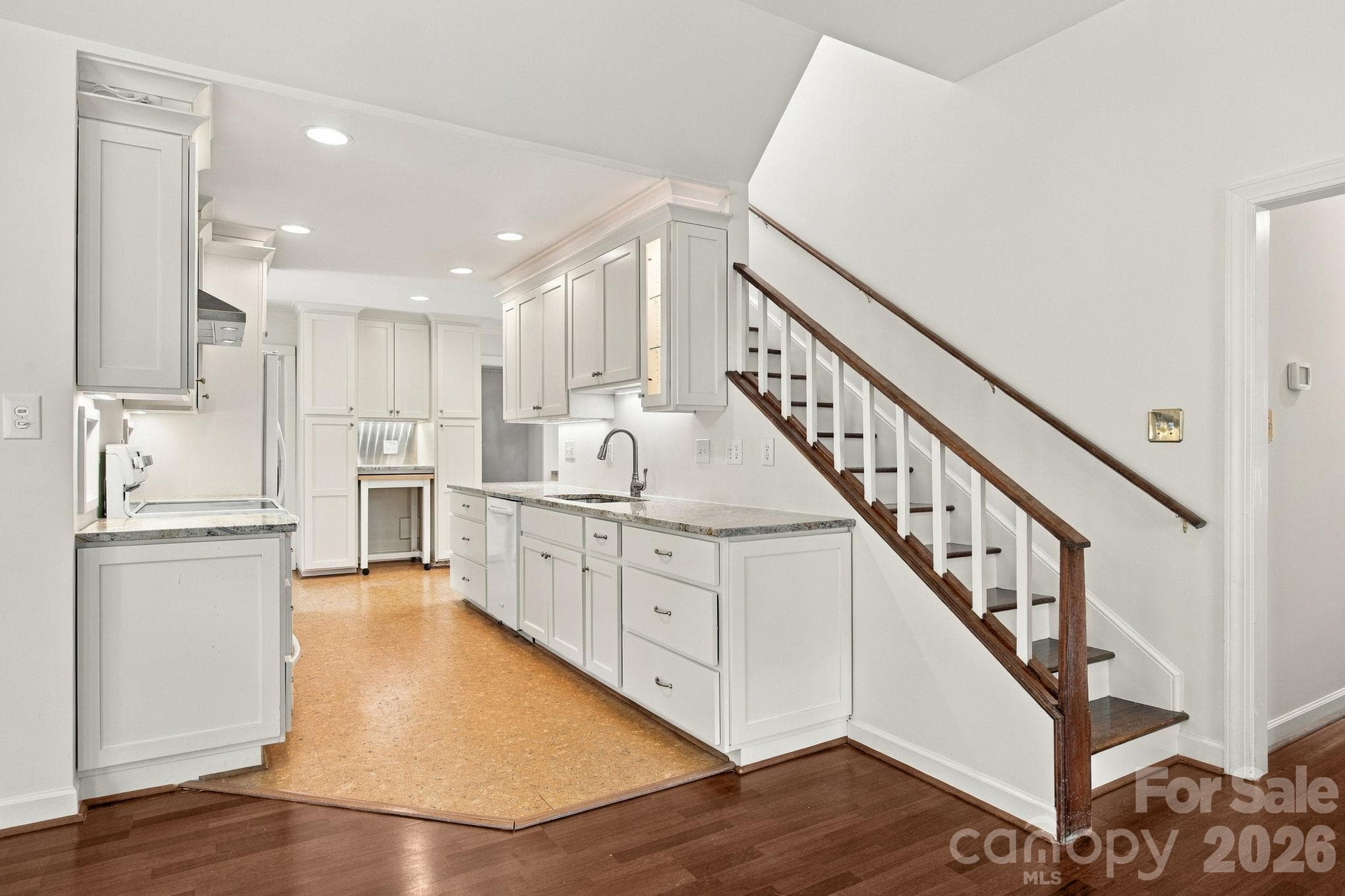 Galley Kitchen & Back Stairs - 4036 Will Proctor Street, Denver