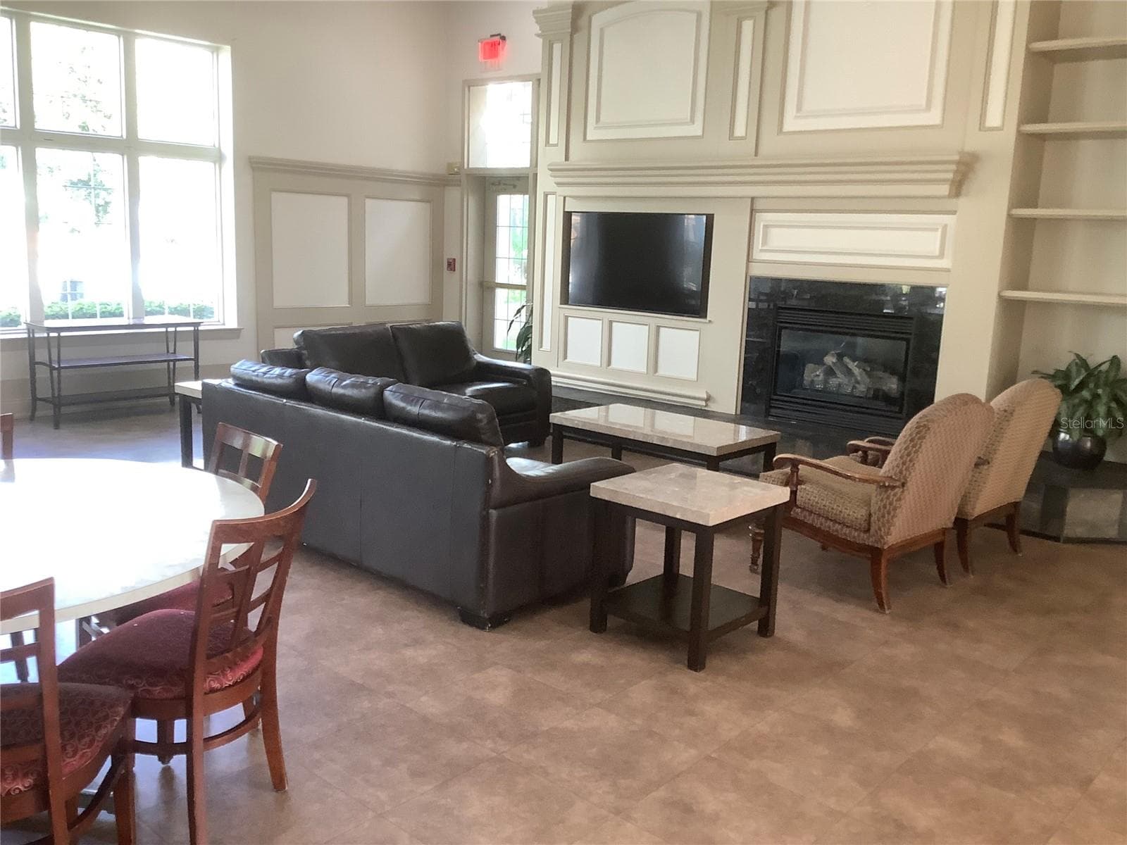 Gathering room at Club - 27443 MISTFLOWER DR, WESLEY CHAPEL