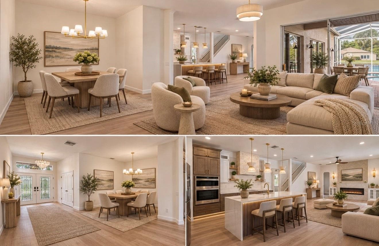Virtual Staged Example - 19015 FERN MEADOW LOOP, LUTZ