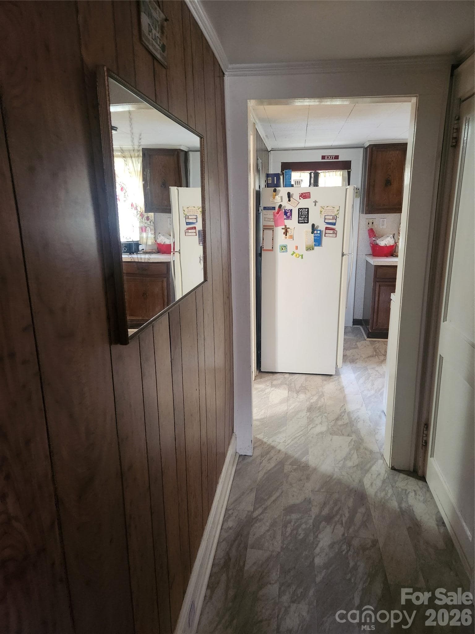 Hall from 3rd Bedroom to Kitchen - 1327 21st Street Street NE, Hickory