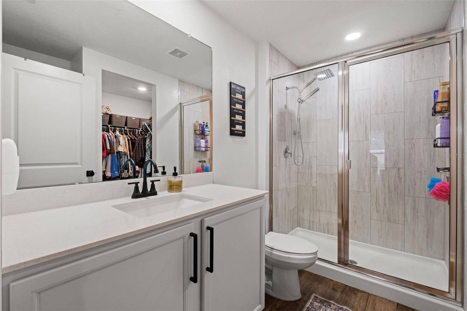 Primary bath - 13094 PAPERCRAFT AVE, WEEKI WACHEE