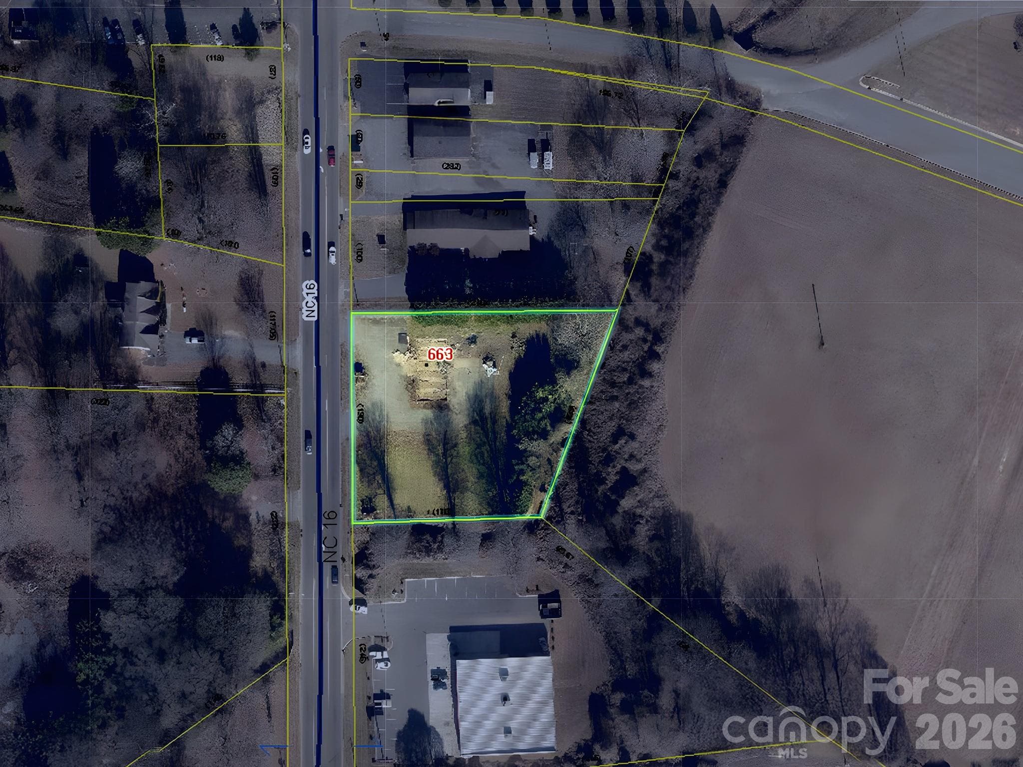 Lot at 663 Nc 161 Hwy Highway, Taylorsville, photo 2 of 6