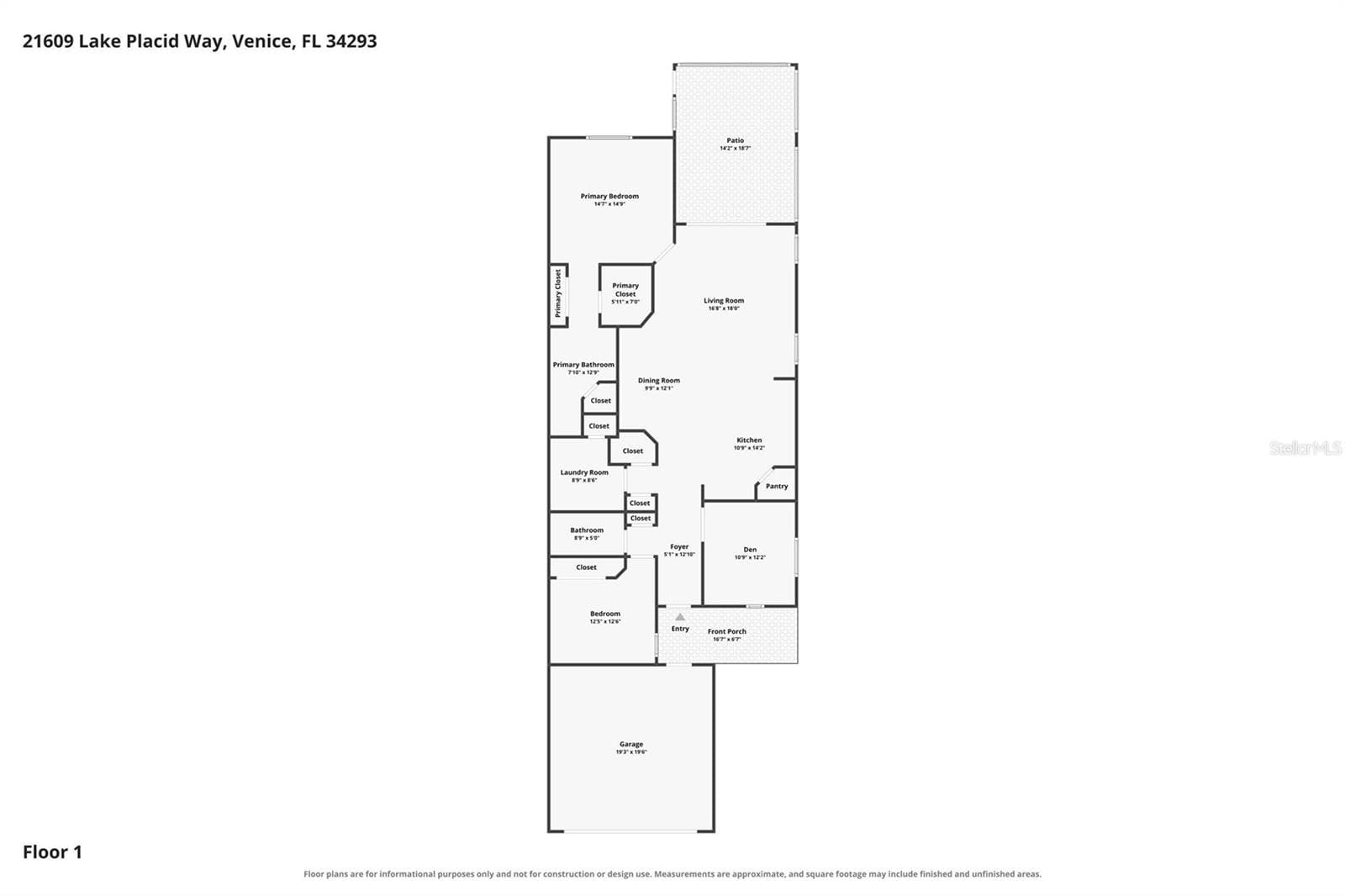Villa at 21609 LAKE PLACID WAY, VENICE, photo 2 of 76